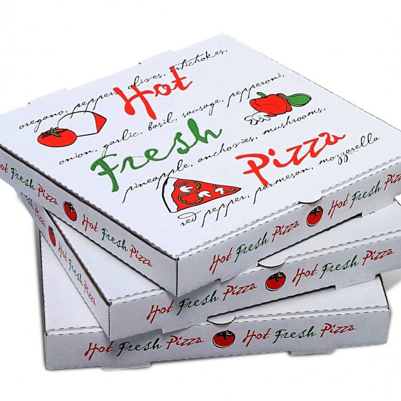 Renkli Pizza Kutuları