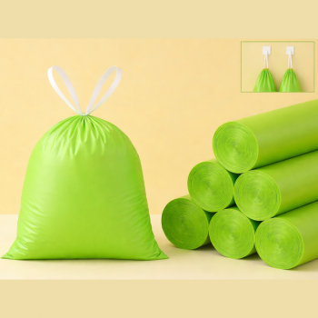 GREEN GARBAGE BAG